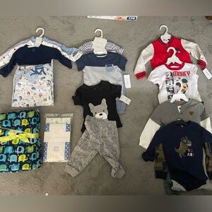 Baby bundle!  Assorted Baby Clothing Set with Graphic Designs